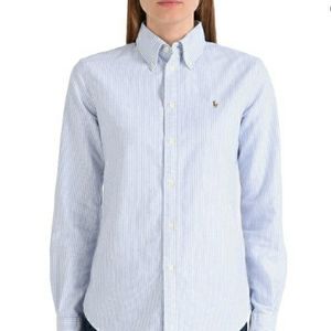 Ralph Lauren slim fit button down shirt chambray